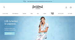 Desktop Screenshot of bedheadpjs.com